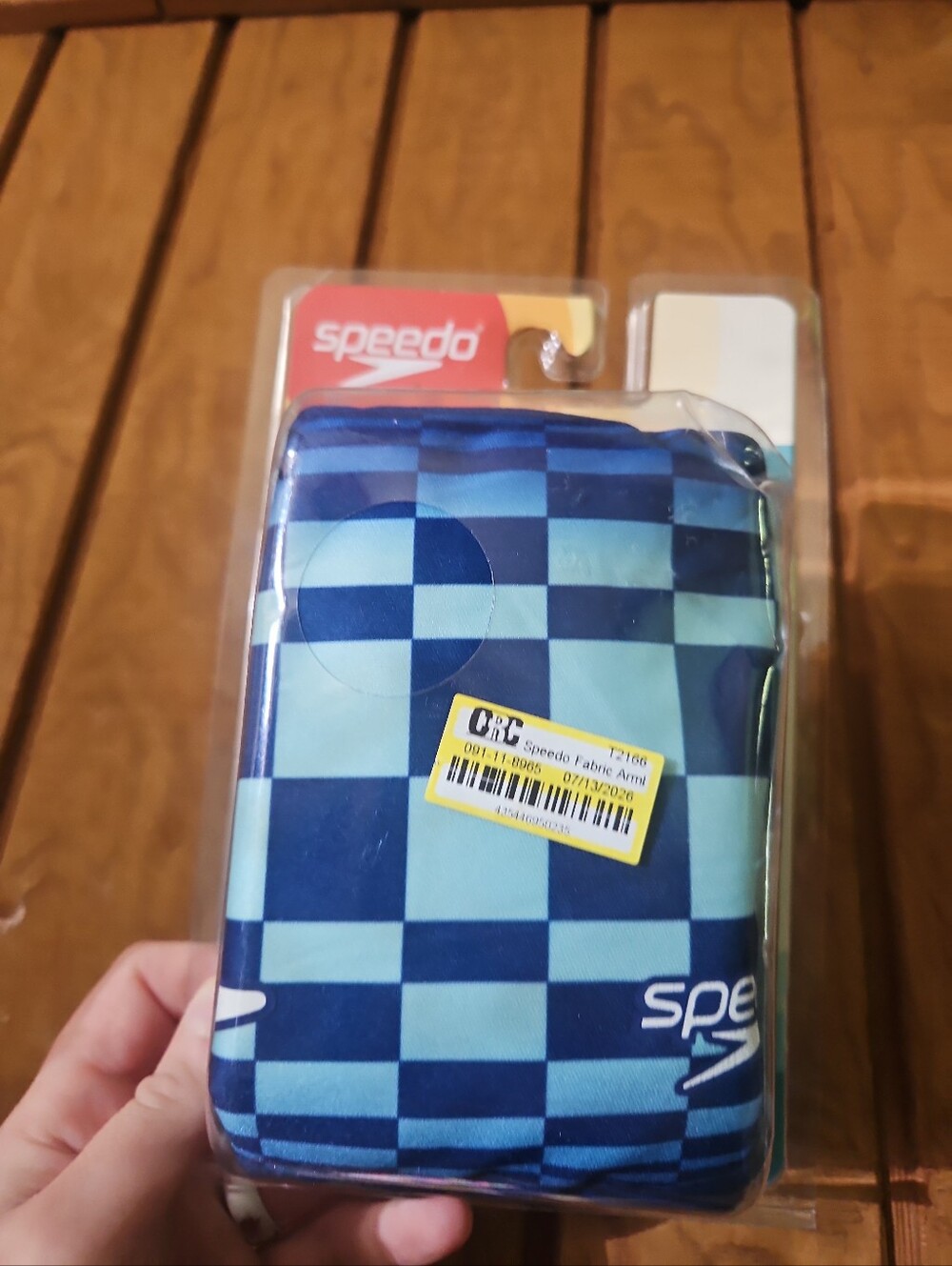 Speedo Fabric Armbands - Electric Blue: NEW WITH PACKAGE
